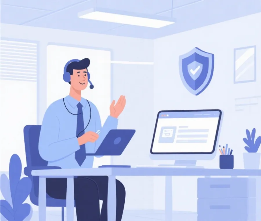 官方服务与安全保障示意图